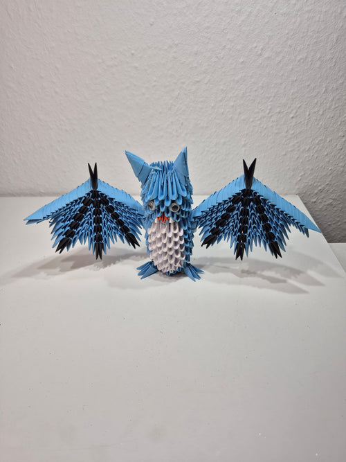 Fledermaus aus Origamipapier