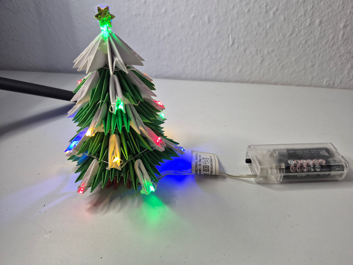Weihnachtstannen mit LED Licht