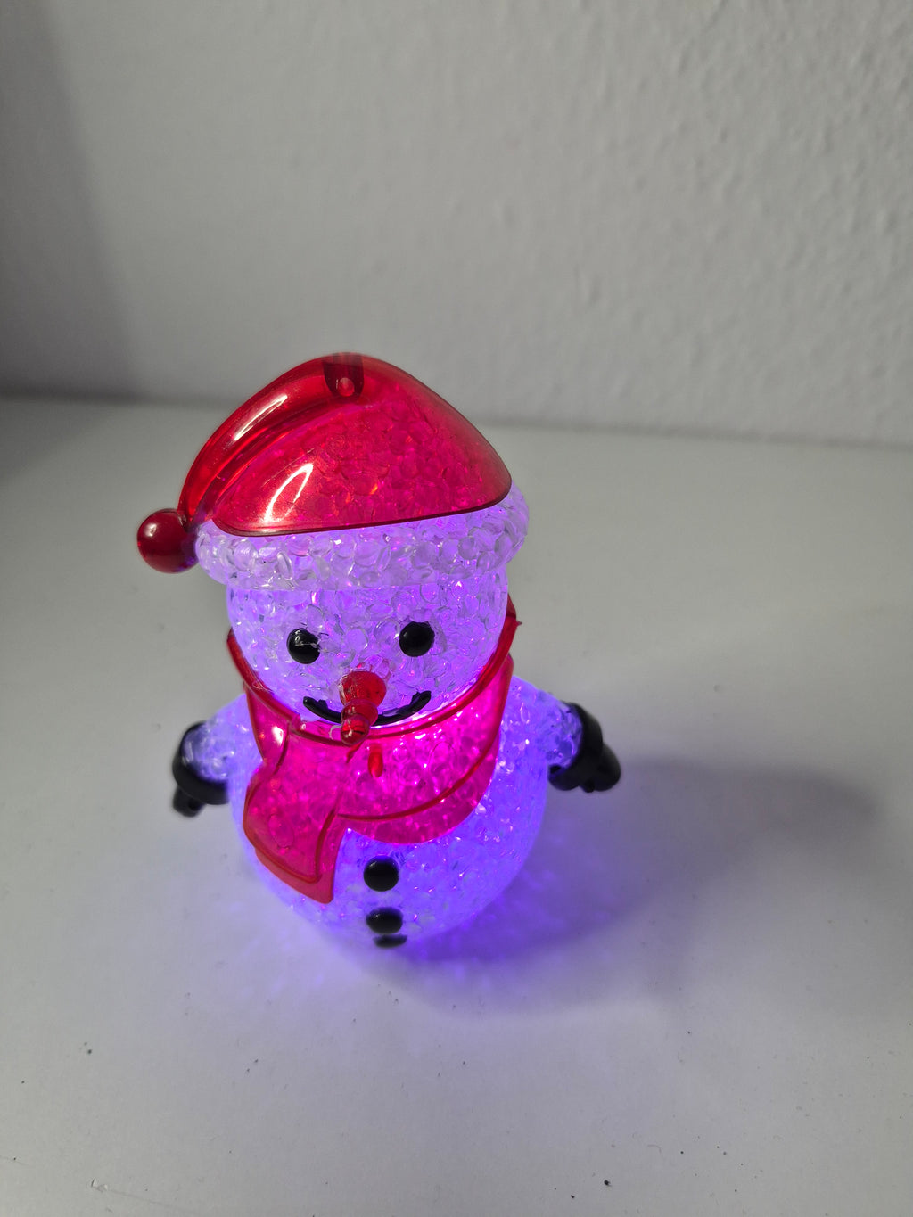 Kleine LED Schneemann