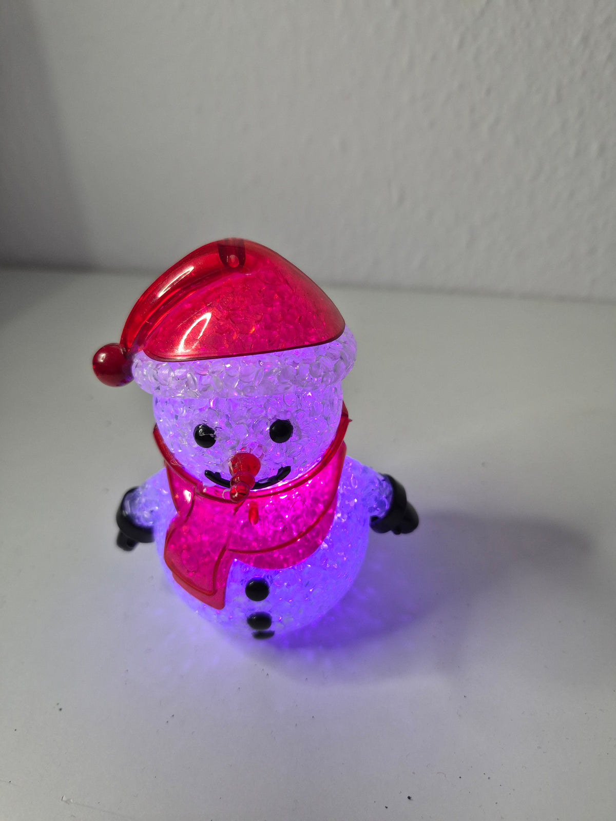 Kleine LED Schneemann