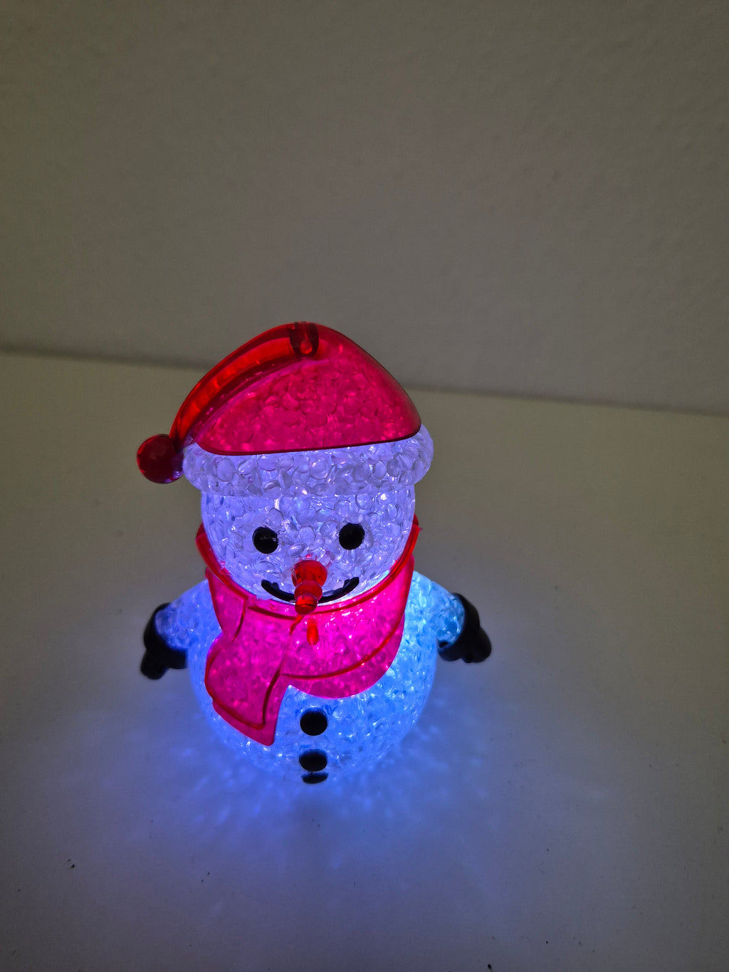 Kleine LED Schneemann