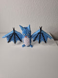 Fledermaus aus Origamipapier
